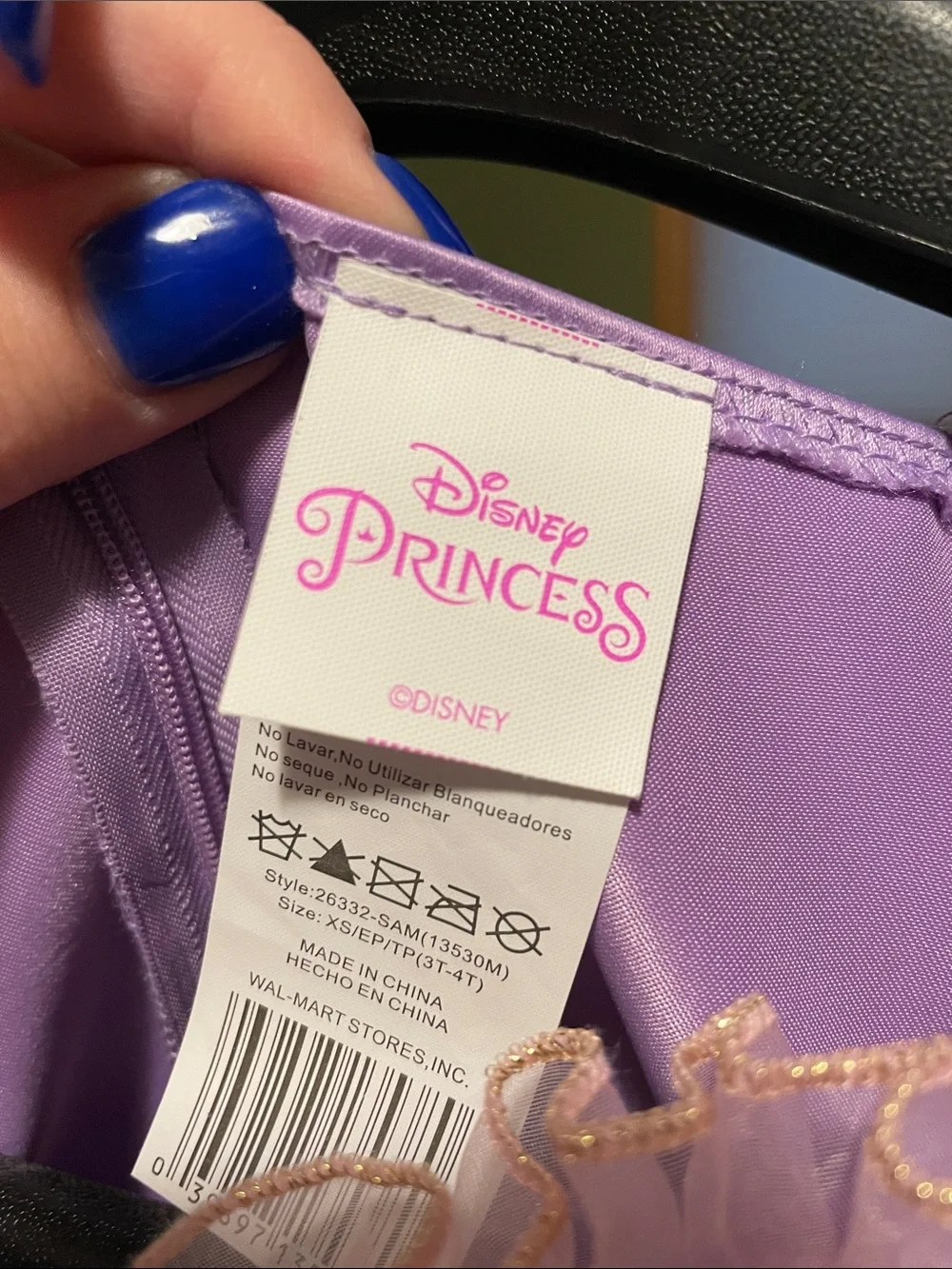 Tangled Princess Costume Dress with Pink Capelet - Kids
